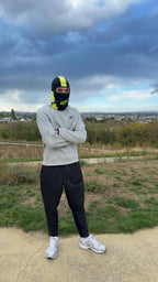 Cagoule CGL Gilet Jaune portée de face