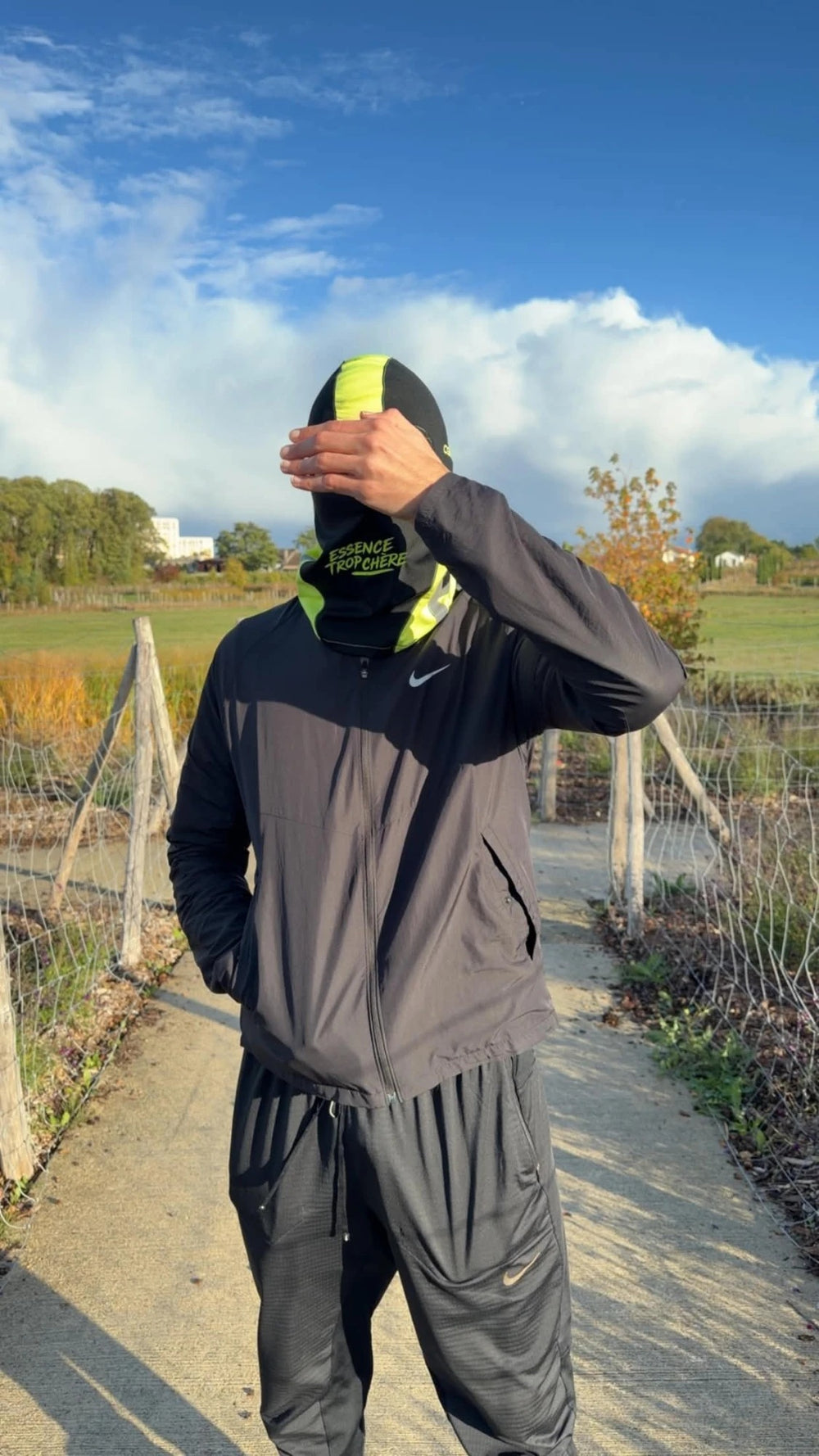 Cagoule CGL Gilet Jaune - Essence trop chère